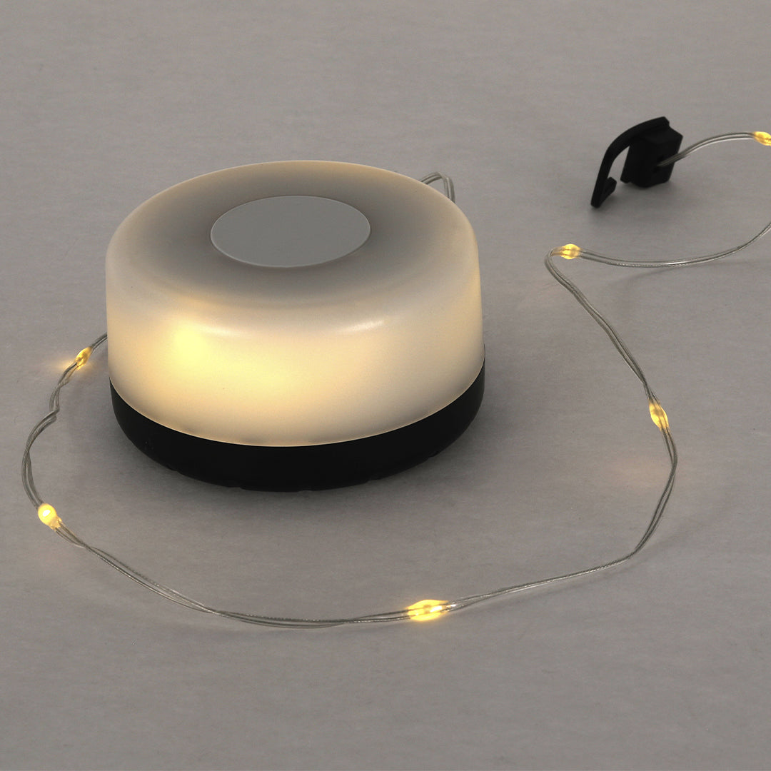 Lukkas Extendable LED Lights - Rechargeable 8m Garland with Multiple Lighting Modes
