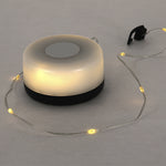 Lukkas Extendable LED Lights - Rechargeable 8m Garland with Multiple Lighting Modes