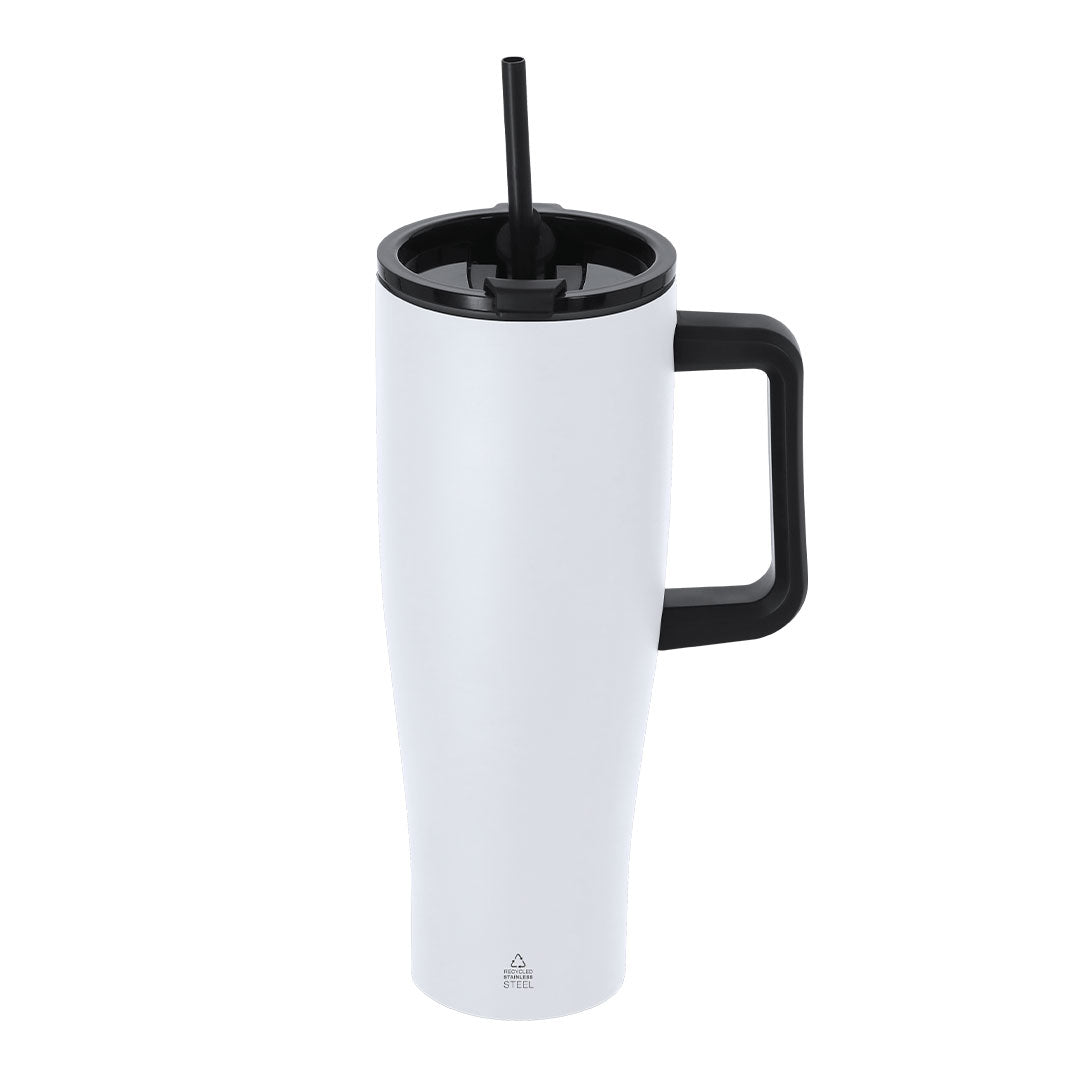 Leandrok Thermal Jug – Durable Recycled Stainless Steel Jug for Bulk Orders