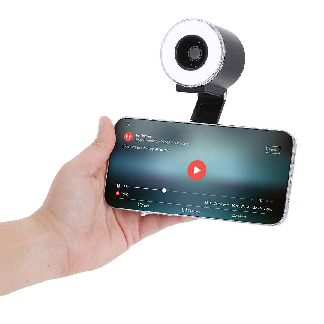 Tangix Light Ring with Fan – Practical Promotional Gadget for Irish Businesses