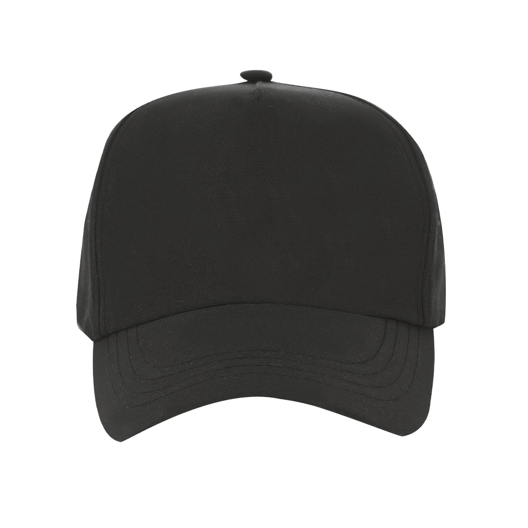 Ithaca Microfiber Cap – Breathable 5-Panel Cap with Adjustable Velcro