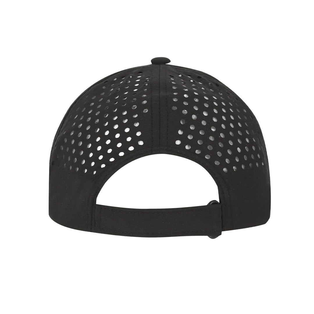 Ithaca Microfiber Cap – Breathable 5-Panel Cap with Adjustable Velcro
