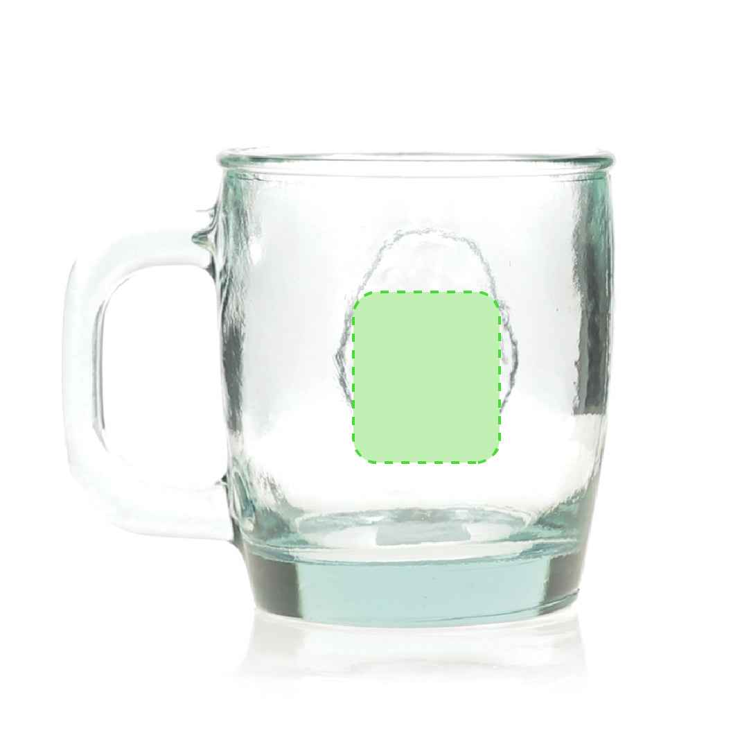 Chantir Recycled Glass Mug – 400ml Sustainable Drinkware
