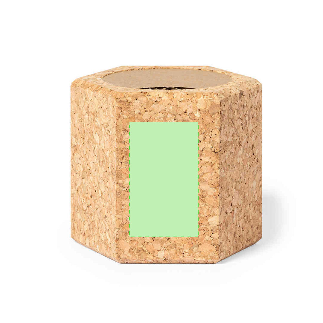 Gulytel Sustainable Plant Pot – Natural Cork Container with Pine Seeds