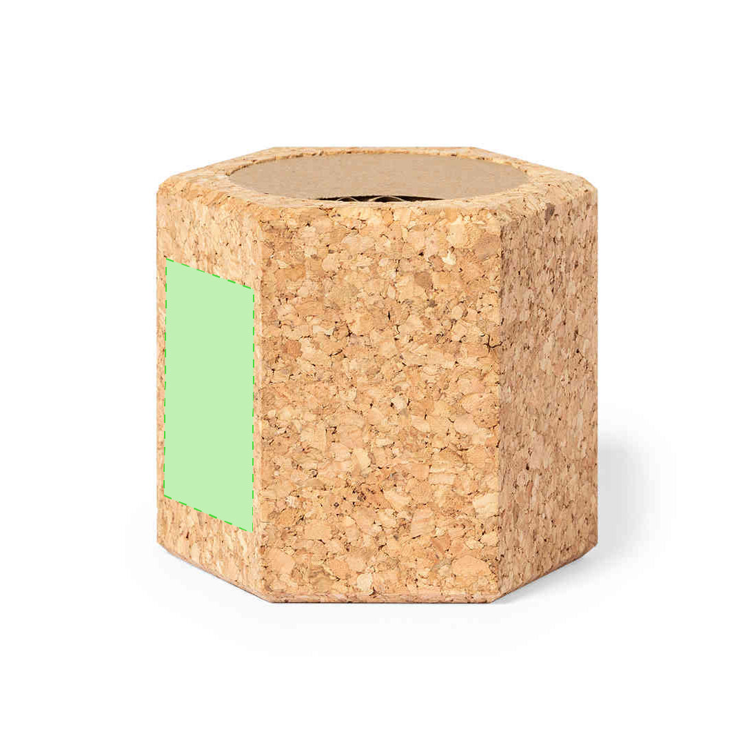 Gulytel Sustainable Plant Pot – Natural Cork Container with Pine Seeds