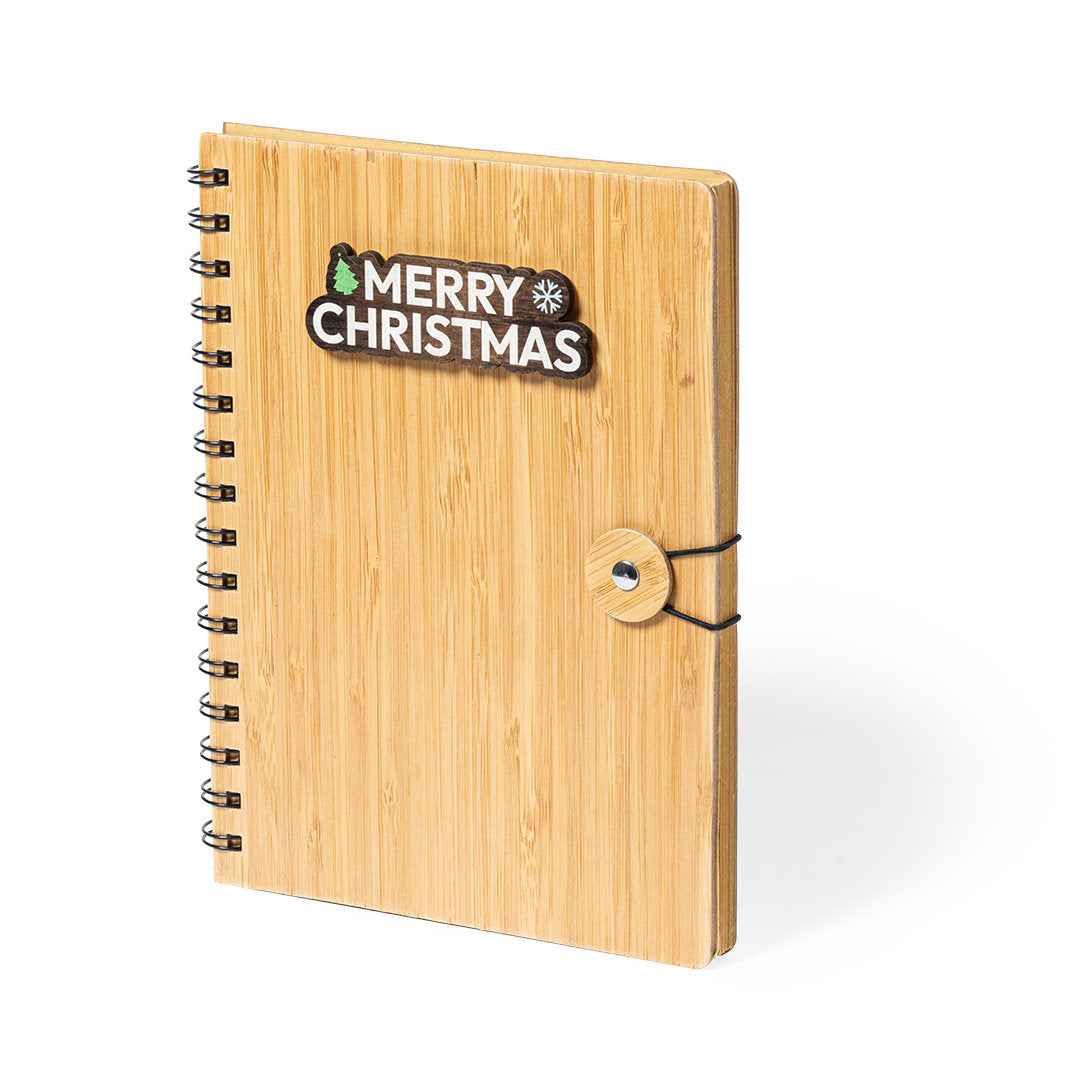 Mossel Ring Notebook – Eco-Friendly Bamboo Covers | Fou Tees Ireland