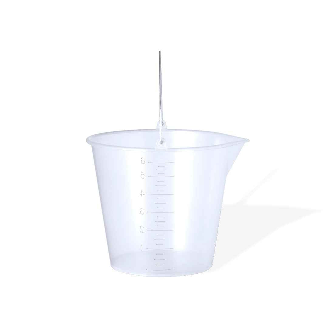 Manson 6L Bucket – Durable Transparent PP Bucket with Metal Handle