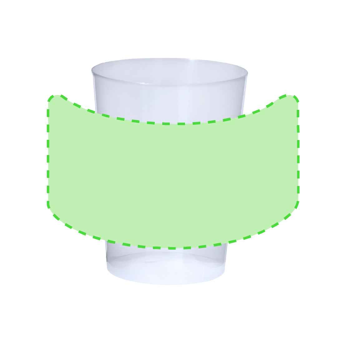Raxon Reusable Cup – Durable 600 ml Translucent Drinkware