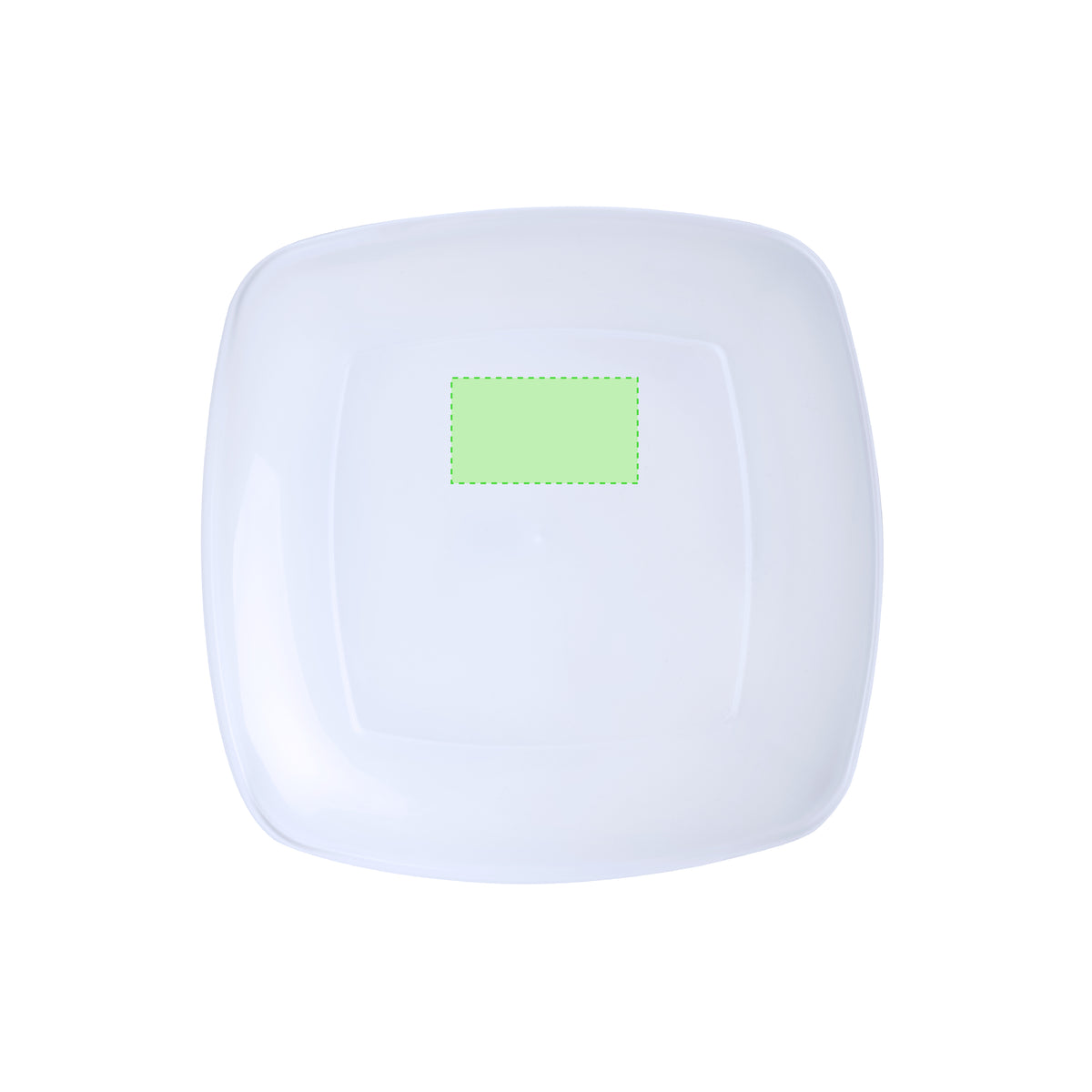 Hisnak Flat Dish - Durable and Reusable PP Square Dish for Bulk Orders