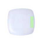 Hisnak Flat Dish - Durable and Reusable PP Square Dish for Bulk Orders