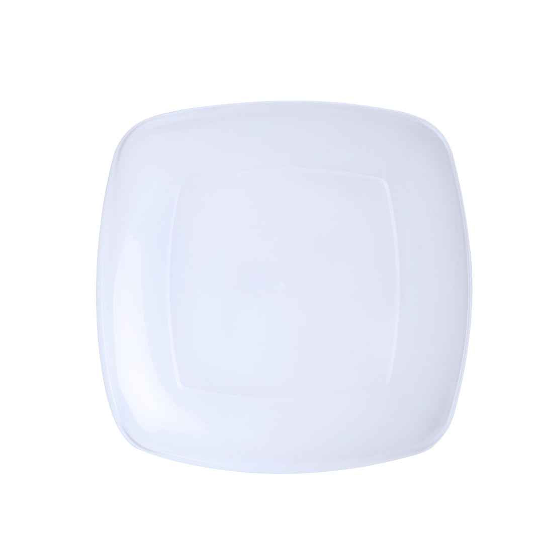 Hisnak Flat Dish - Durable and Reusable PP Square Dish for Bulk Orders