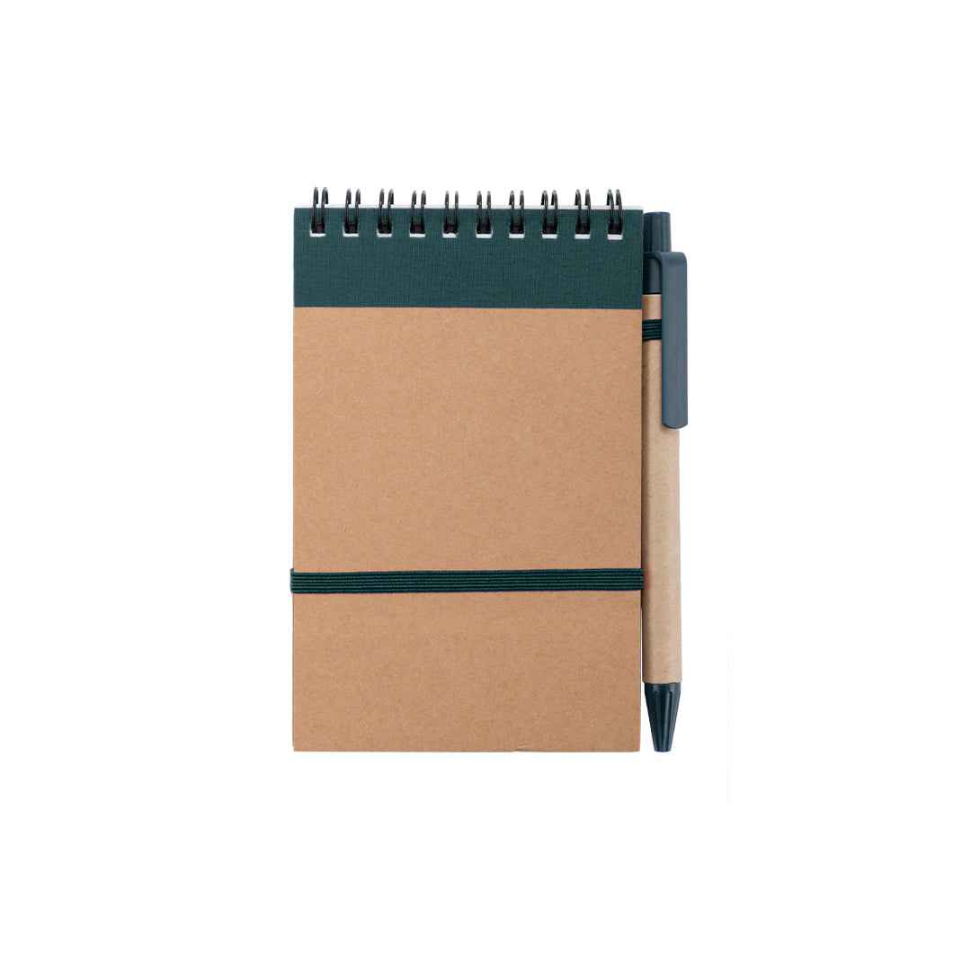 Ecocard Recycled Notebook - Sustainable Ring Notebook for Bulk Orders