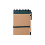 Ecocard Recycled Notebook - Sustainable Ring Notebook for Bulk Orders