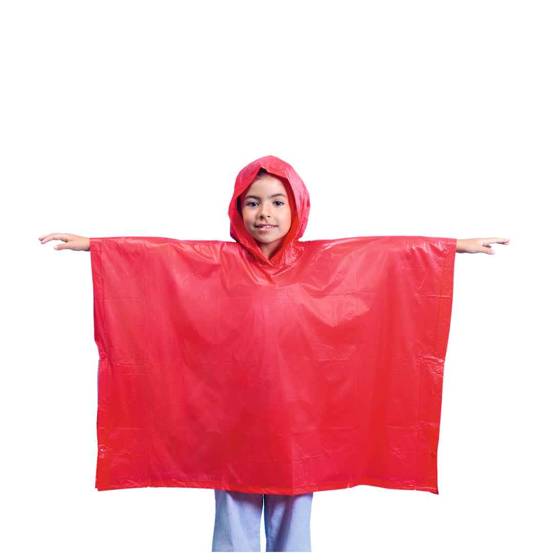 Teo PVC Poncho – Durable and Vibrant Rainwear for Bulk Orders