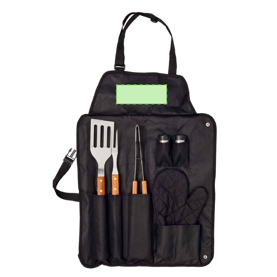 North Barbecue Set - Complete 7-Piece BBQ Accessory Kit