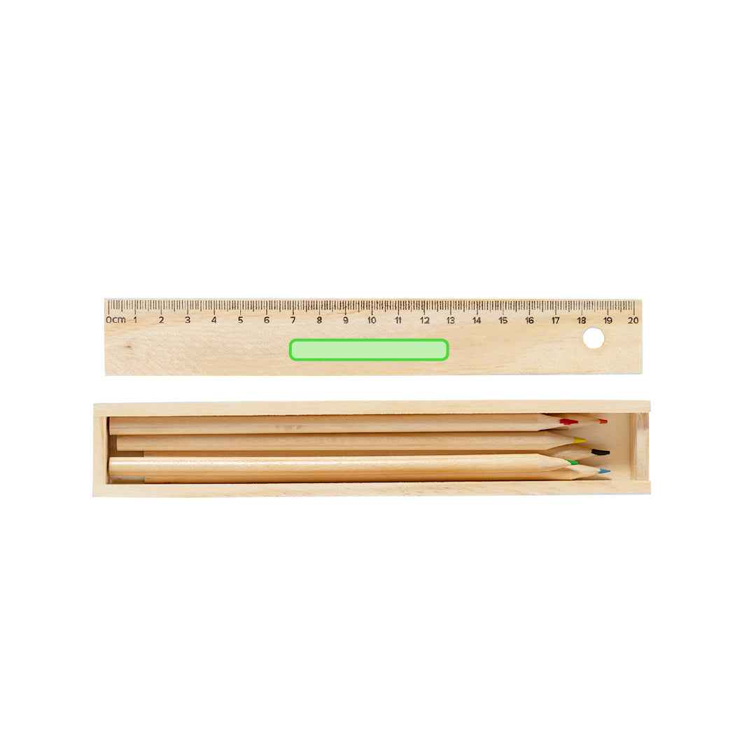 Dragon Pencils Bulk Order – Set of 6 Wooden Pencils with Natural Finish