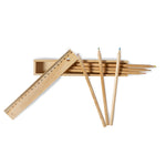 Dragon Pencils Bulk Order – Set of 6 Wooden Pencils with Natural Finish
