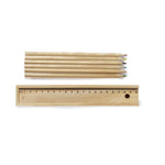 Dragon Pencils Bulk Order – Set of 6 Wooden Pencils with Natural Finish