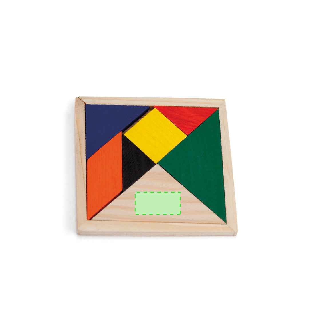 Tangram Wooden Puzzle – Engaging Educational Gift from Fou Tees Ireland