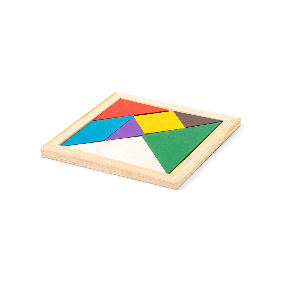 Tangram Wooden Puzzle – Engaging Educational Gift from Fou Tees Ireland