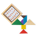 Tangram Wooden Puzzle – Engaging Educational Gift from Fou Tees Ireland