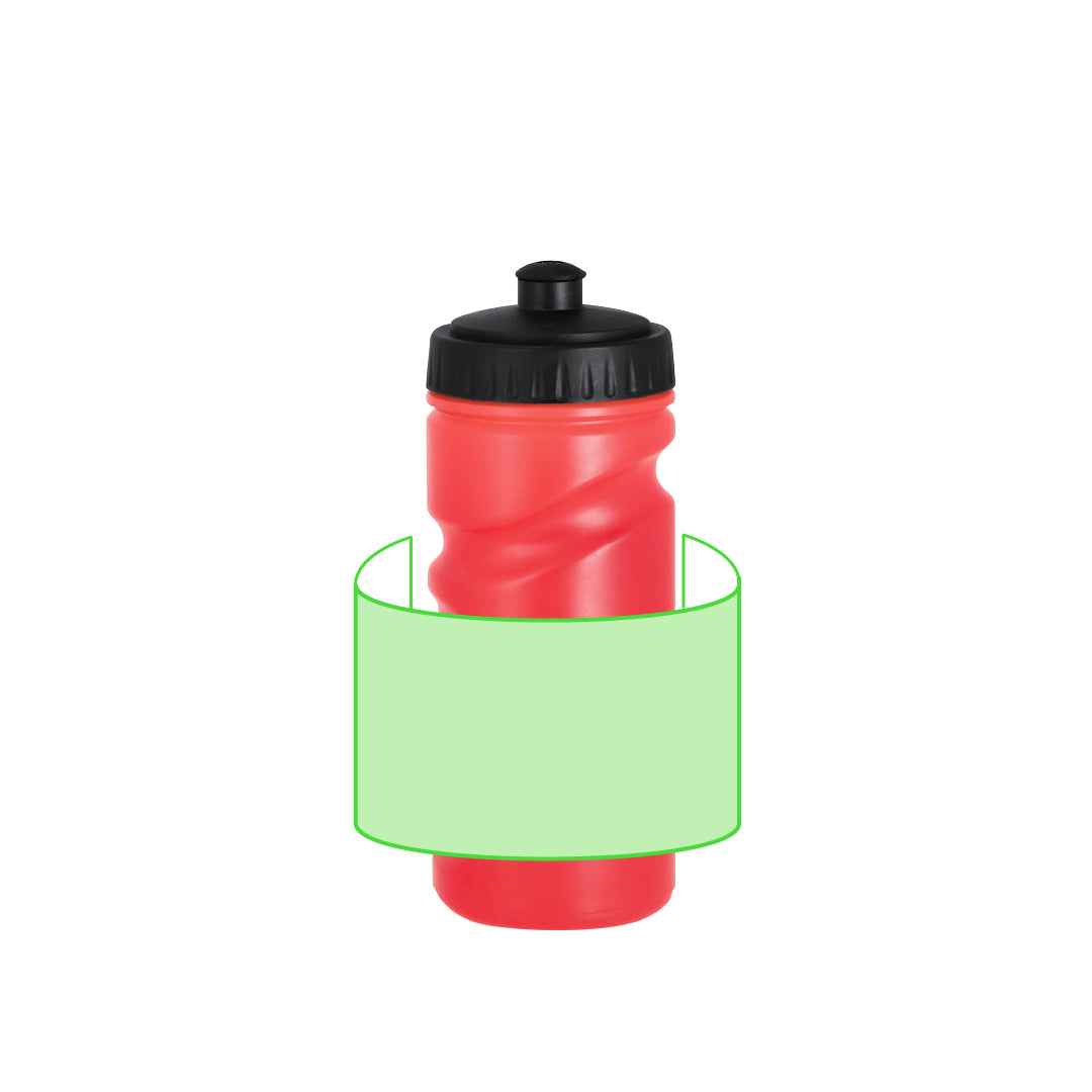 Iskan Bottle – Durable 500 ml PE Bottle with Screw Cap Dispenser