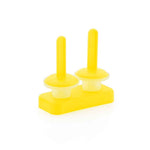 Thade Ice Cream Moulds - Set of 2 with Comfortable Handle and Support Tray