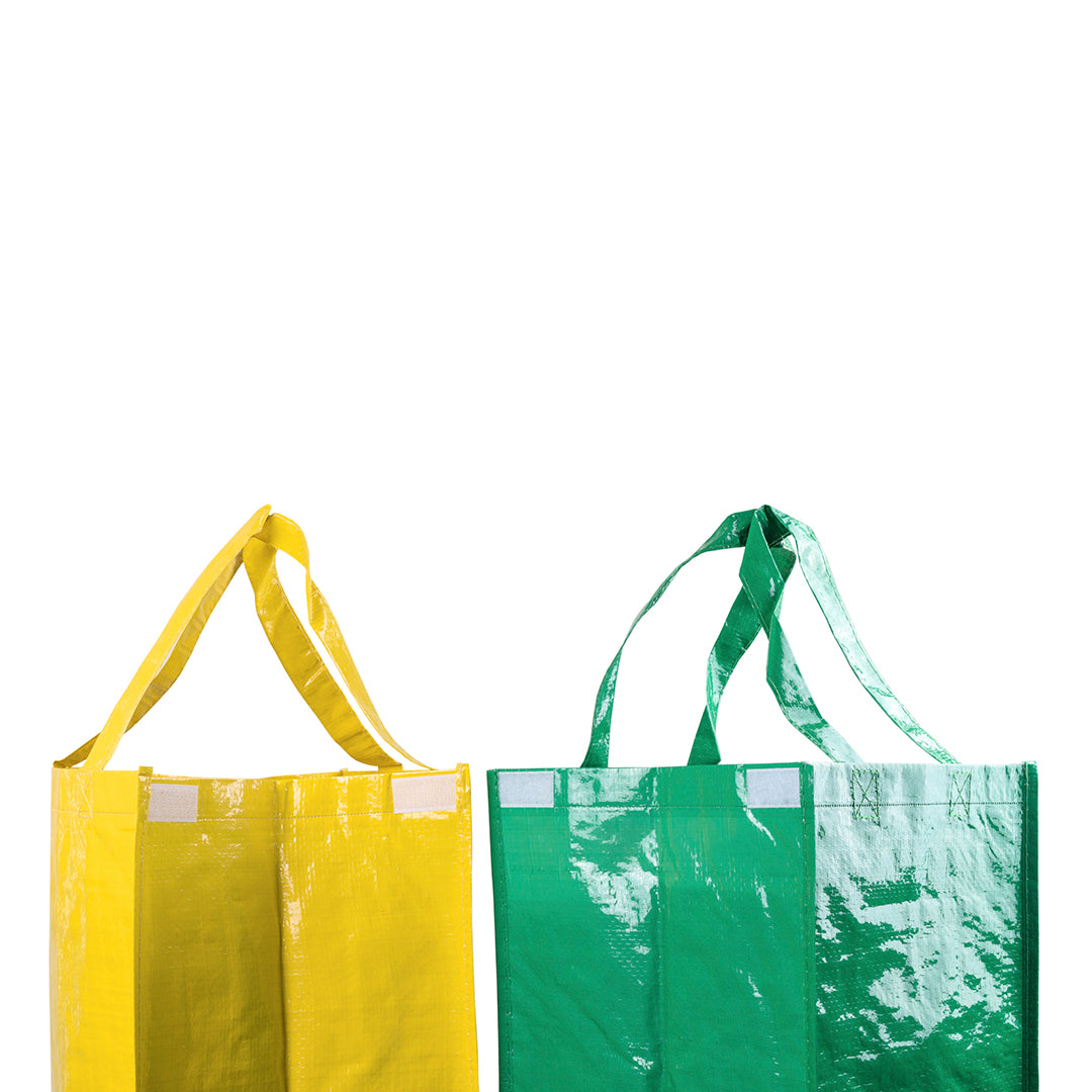 Lopack Recycling Bags - Durable Set of 3 for Organised Waste Disposal