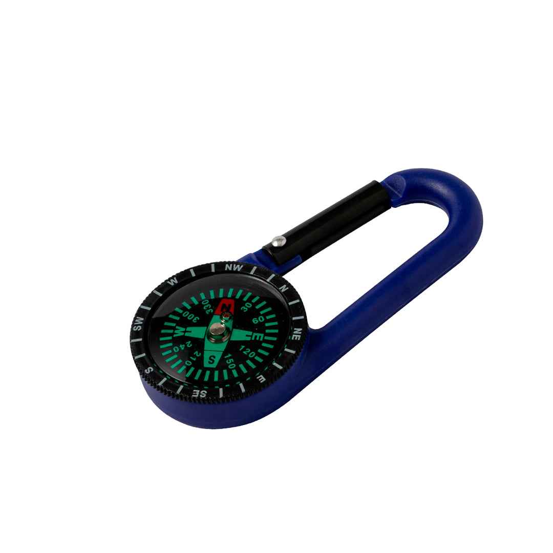 Clark Compass with Carabiner – Durable and Vibrant Outdoor Essential