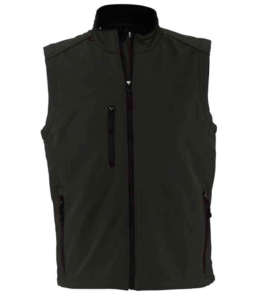 SOL'S Rallye Soft Shell Bodywarmer – Bulk Orders for Irish Businesses Black 3XL