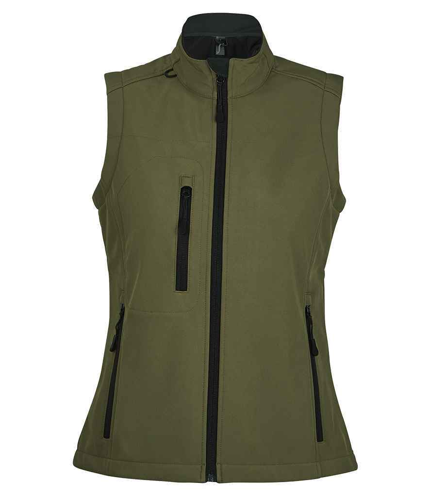 Ladies soft shell bodywarmer - SOL'S Ladies Rallye Soft Shell Bodywarmer