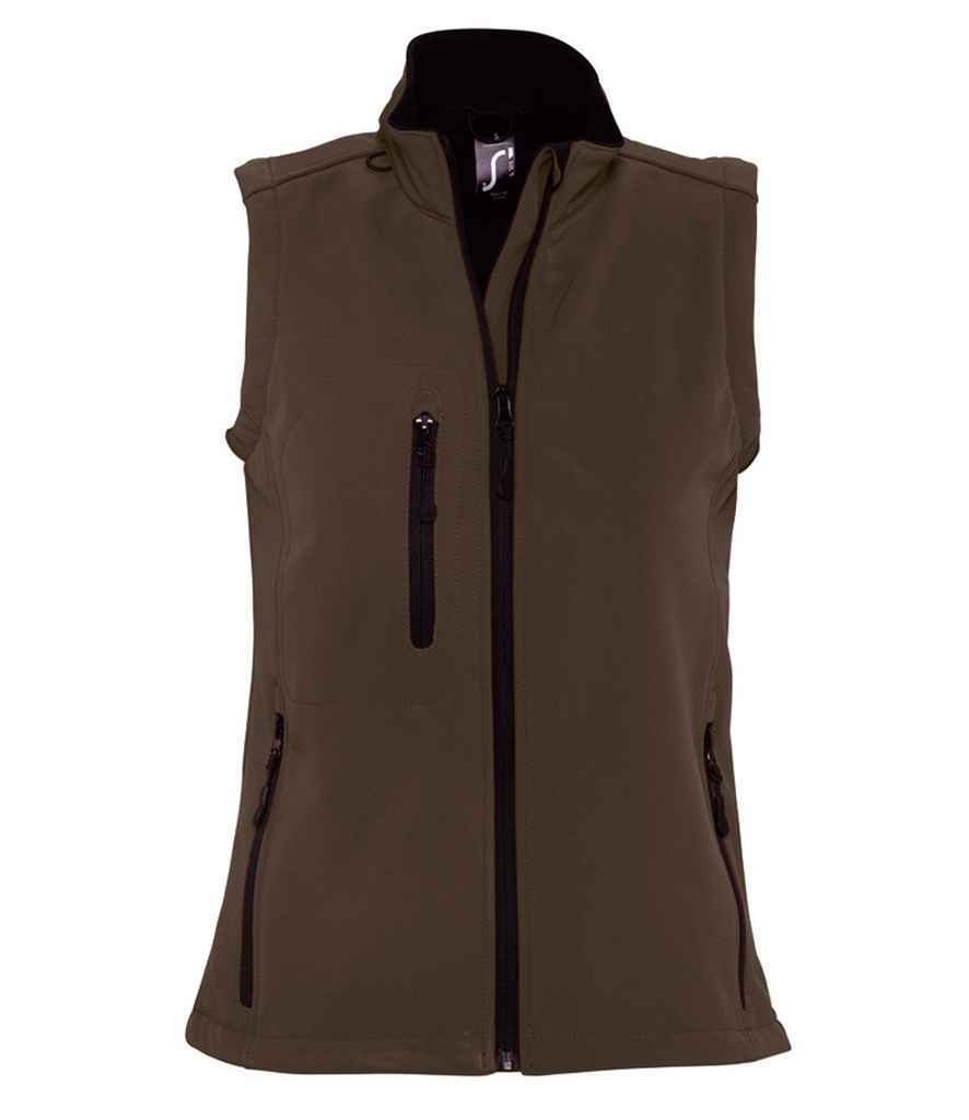 Ladies soft shell bodywarmer - SOL'S Ladies Rallye Soft Shell Bodywarmer