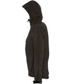 SOL'S Ladies Replay Hooded Soft Shell Jacket - Durable and Stylish Outerwear