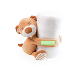 Yogui Teddy Bear Blanket – Soft Polar Fleece Comfort for Children