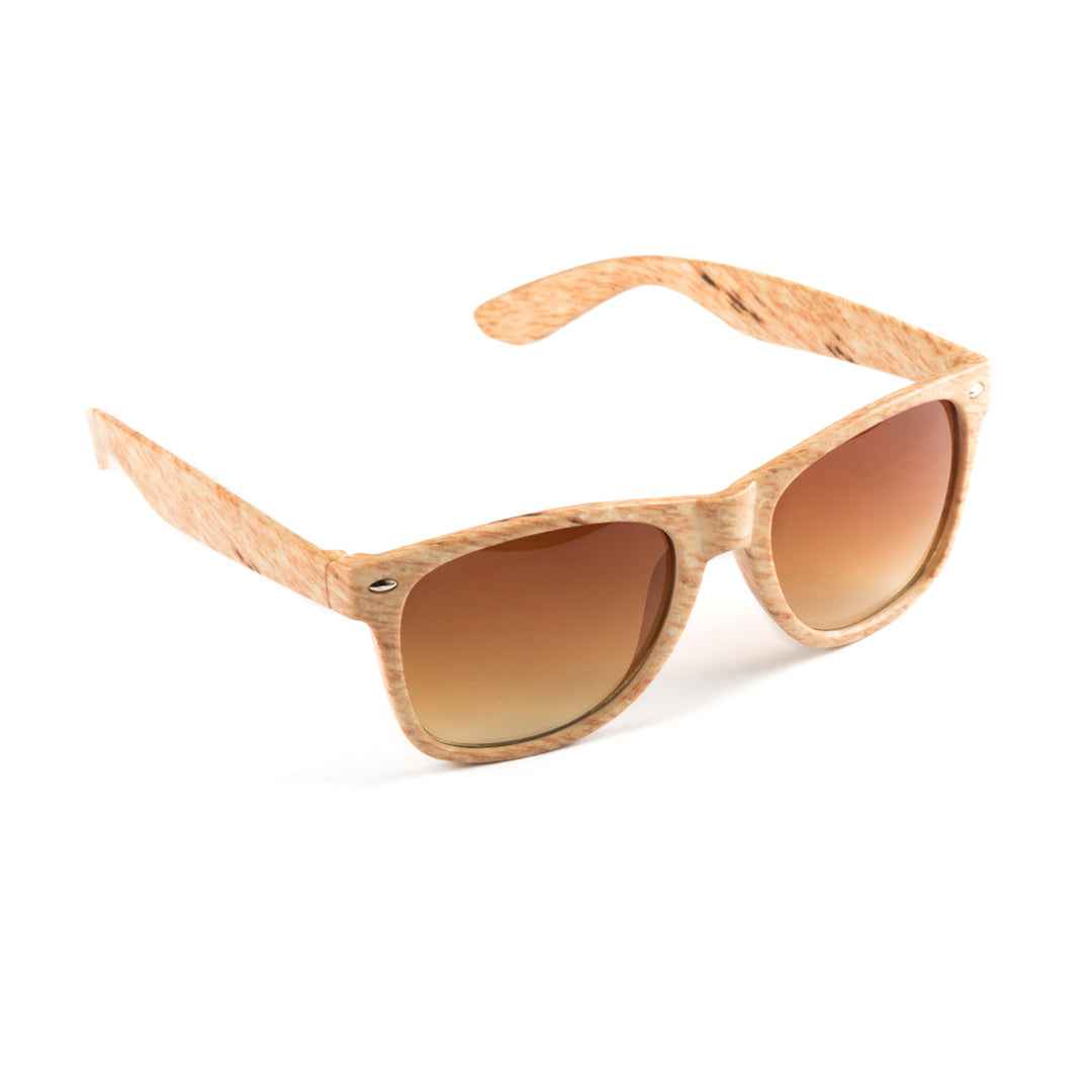 Haris Sunglasses – Classic UV400 Protection with Natural Wood Design