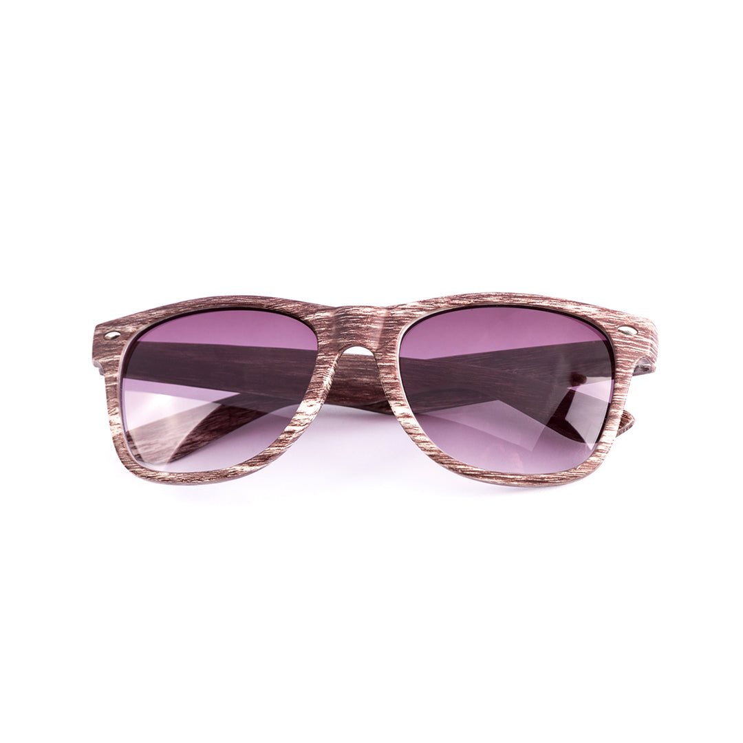 Haris Sunglasses – Classic UV400 Protection with Natural Wood Design