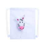 Kissa Drawstring Backpack - Practical and Colourful Kids’ Backpacks by Fou Tees Ireland