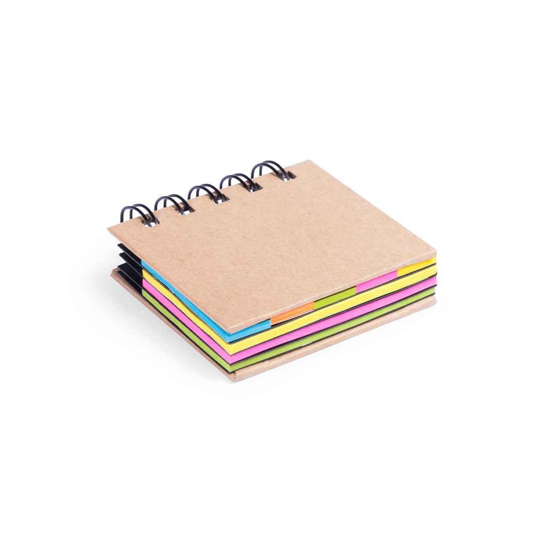 Laska Sticky Ring Notepad – Sustainable Office Essential