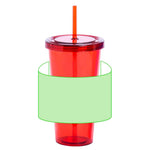 Trinox Promotional Cup - Customisable 750ml PS Cup with Straw