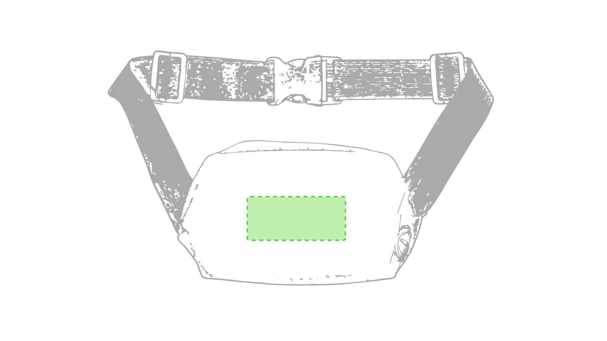Rapik Waist Bag - Splash-Resistant and Adjustable Waist Bag for Sports and Leisure