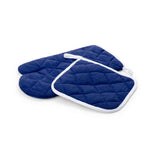 Leston Kitchen Set - Durable Cotton-Polyester Oven Mitt and Handle for Bulk Orders