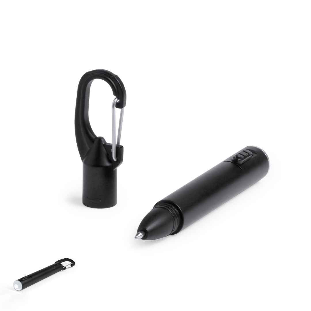 Krujer Ball Pen with LED Flashlight - Practical Promotional Tool
