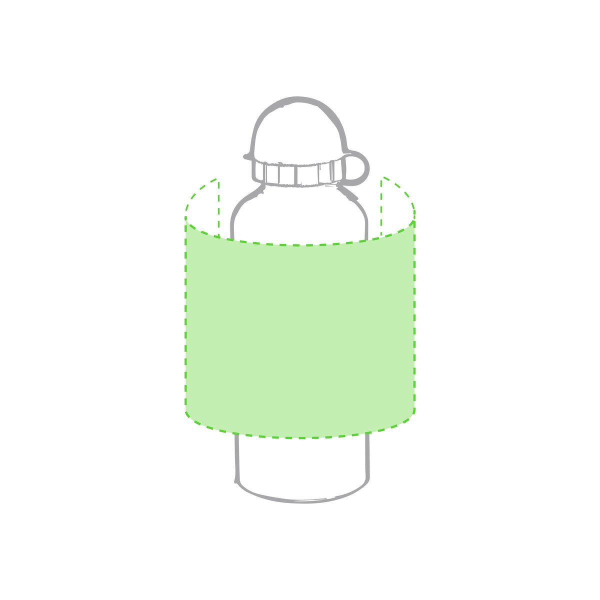 Barrister Aluminium Bottle - 650ml Capacity Promotional Bottle