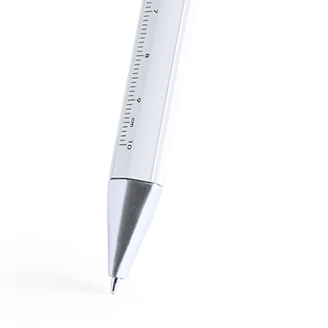 Contal Micrometer Ball Pen - Practical Writing Tool with Built-In Ruler