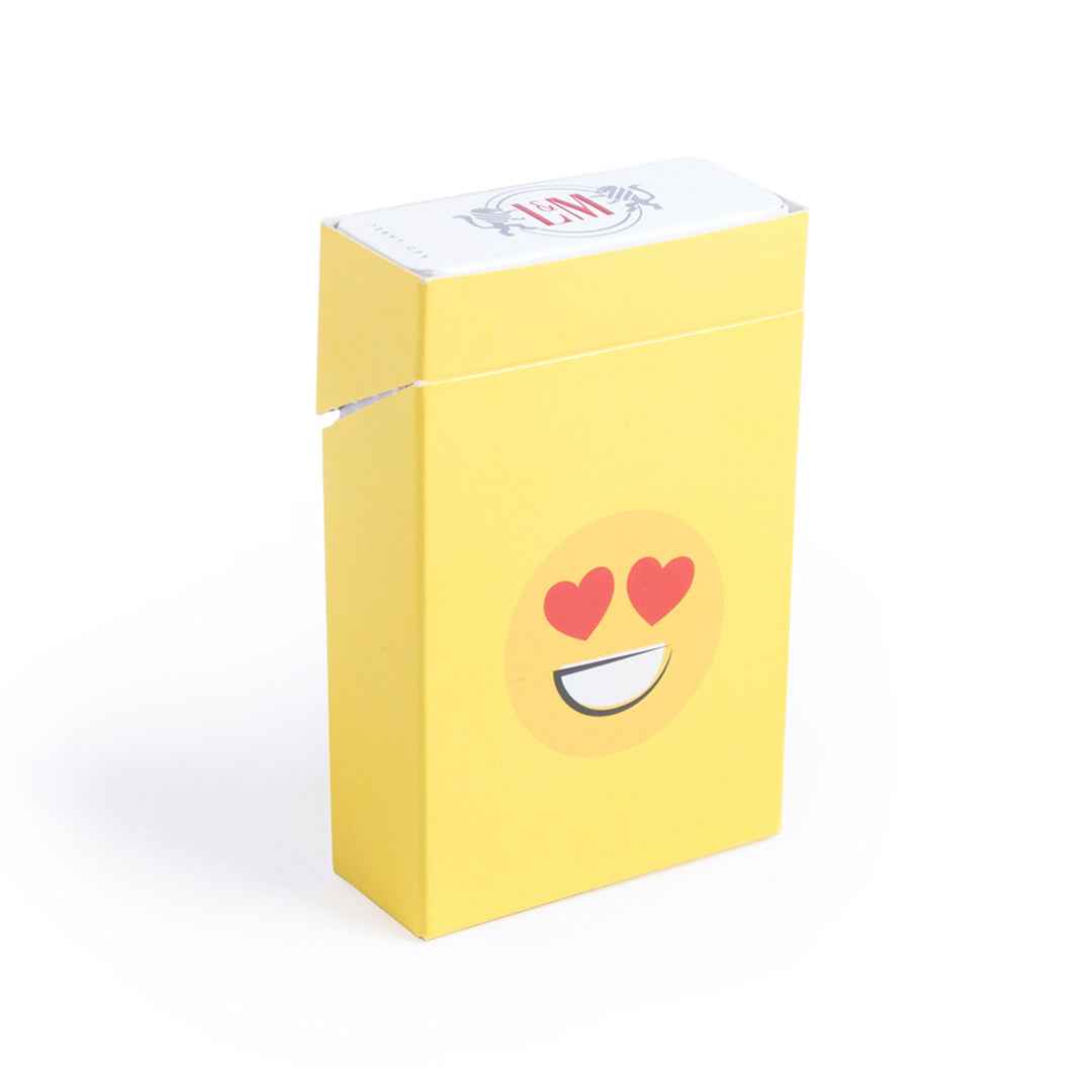 Straik Cigarette Box Case in Fun Emoji Designs | Fou Tees Ireland