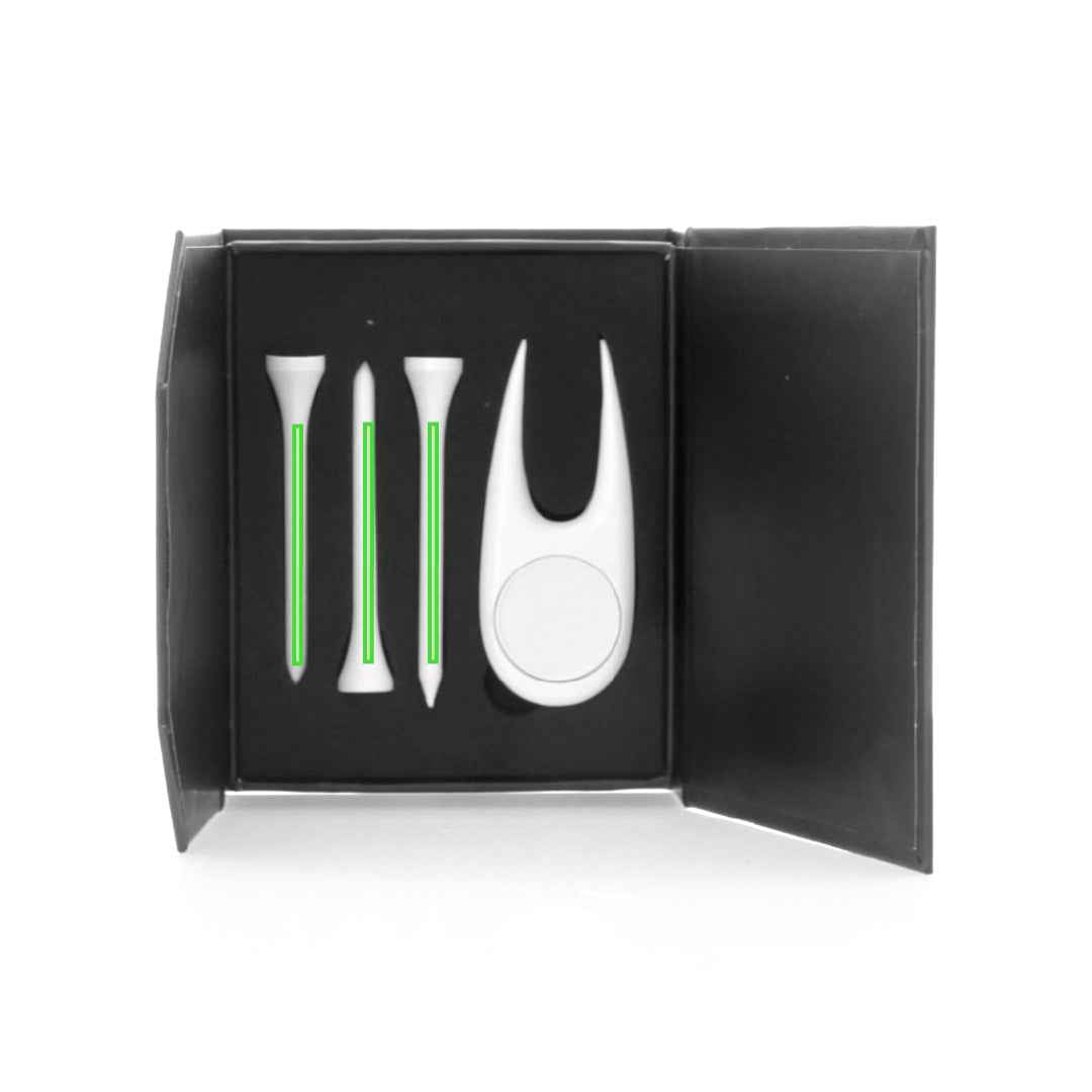 Grent Golf Accessories Set - Elegant White Finish Bulk Orders | Fou Tees Ireland
