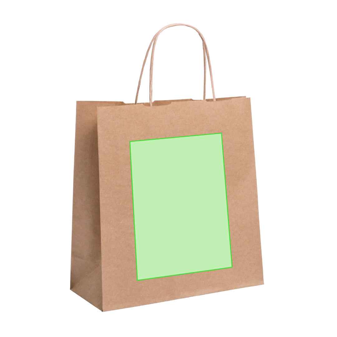 Cention Natural Paper Bag – Durable Sustainable Carry Bag for Bulk Orders