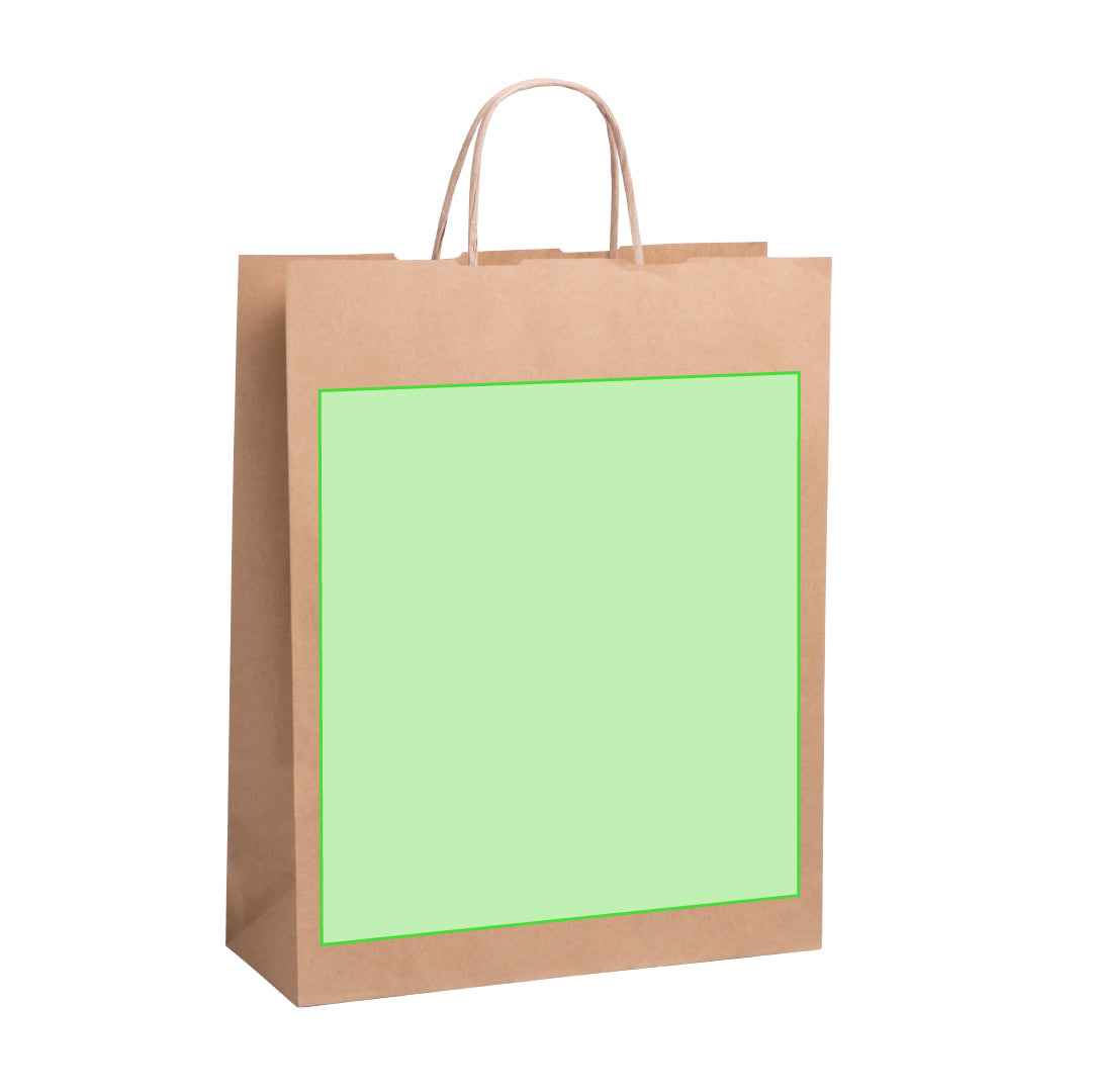 Nauska Paper Bag - Durable Natural Finish Bags for Bulk Orders in Ireland