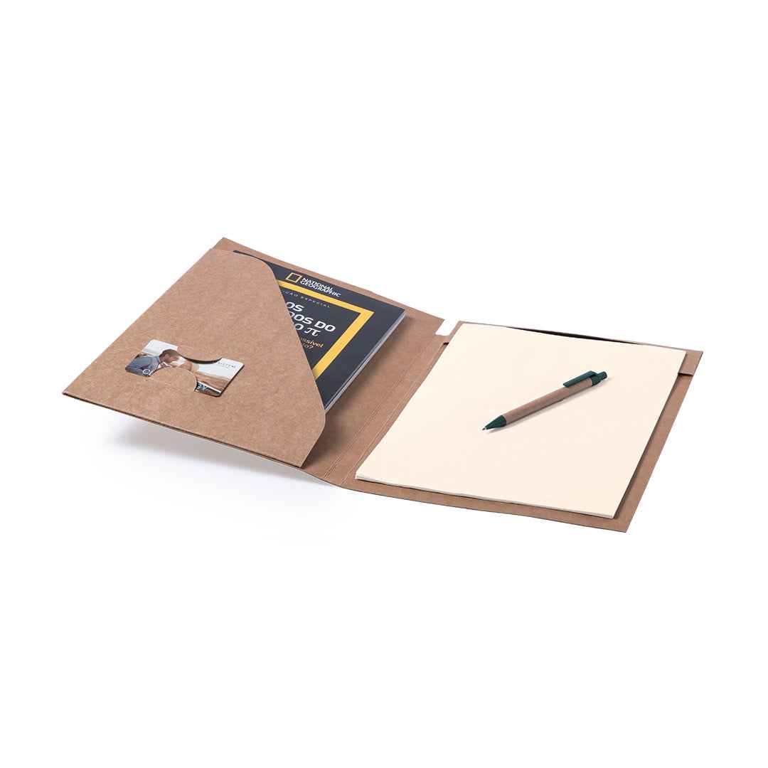 Bloguer Recycled Cardboard Folder - Sustainable Office Accessory