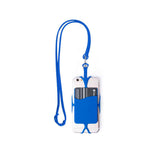 Veltux Silicone Lanyard with Smartphone Holder and Card Pocket